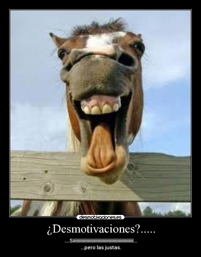 ¿Desmotivaciones?..... -