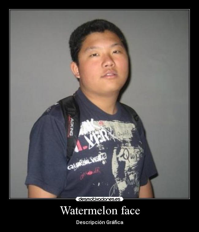 Watermelon face - Descripción Gráfica