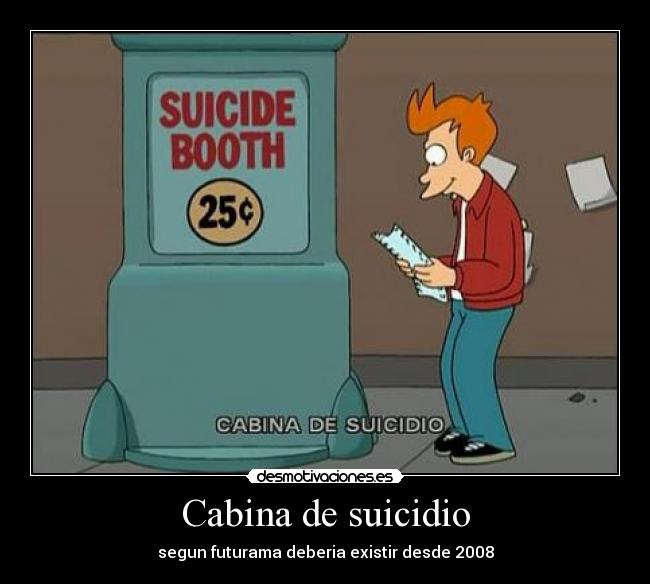 Cabina de suicidio -