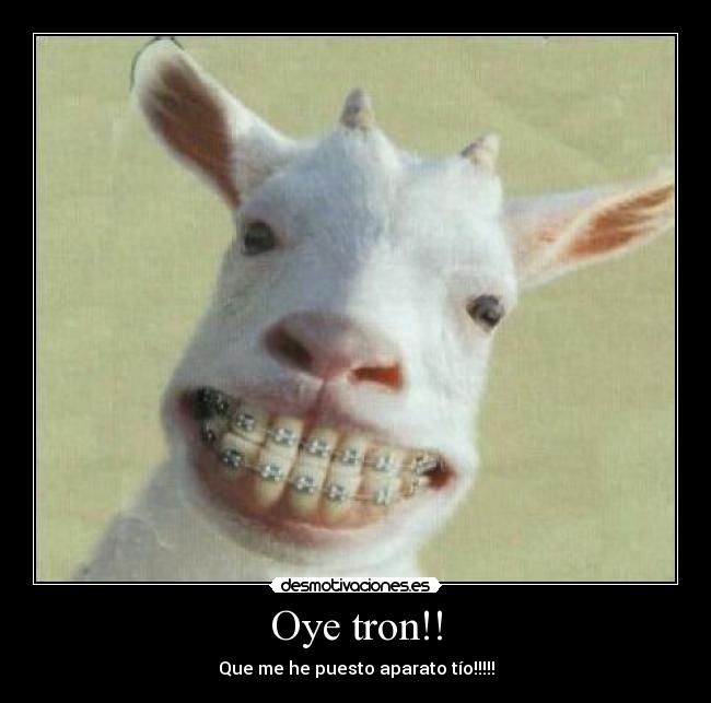 Oye tron!! -