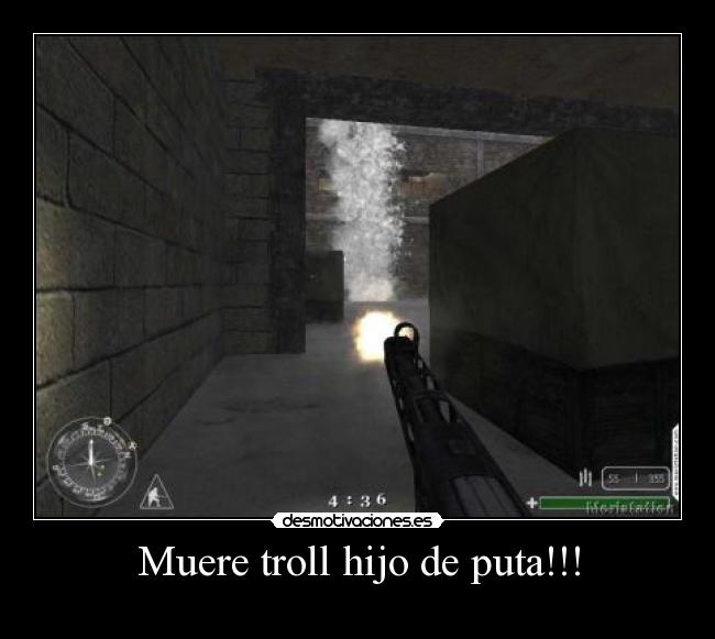 Muere troll hijo de puta!!! - 