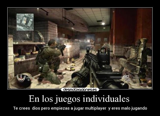 En los juegos individuales  - 