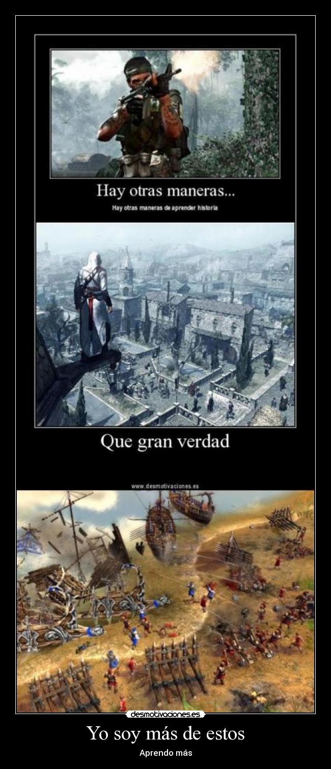 Yo soy más de estos - Aprendo más