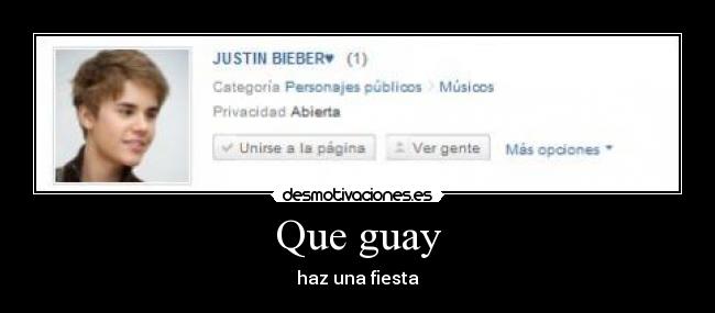 Que guay - haz una fiesta