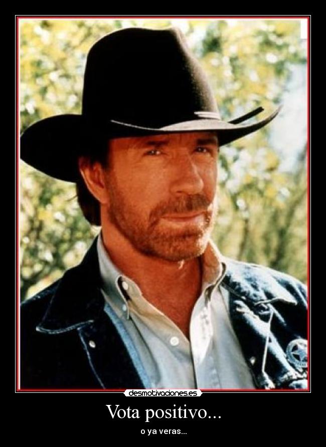 Vota positivo... -