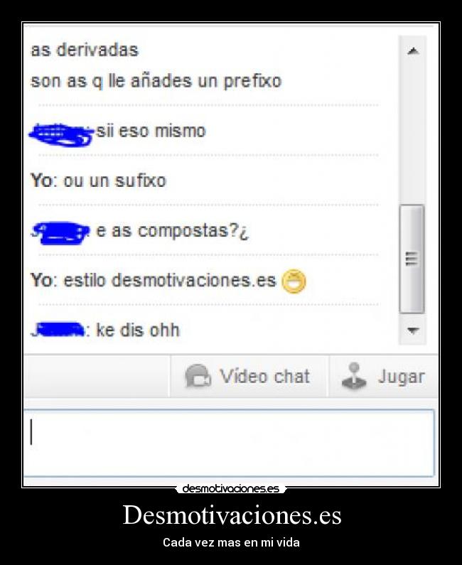 Desmotivaciones.es - Cada vez mas en mi vida