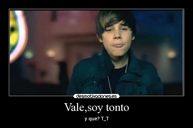 Vale,soy tonto - 