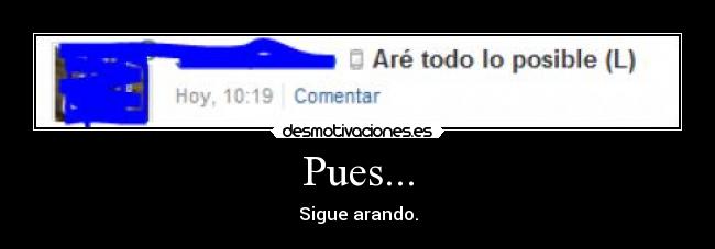 Pues... - 
