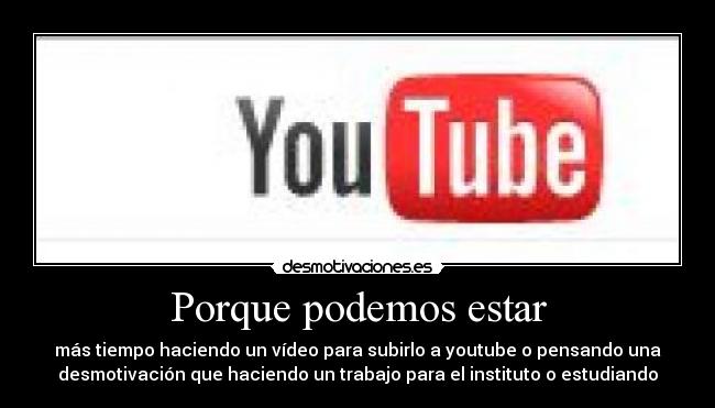 Porque podemos estar - 