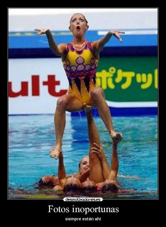 Fotos inoportunas - siempre están ahí