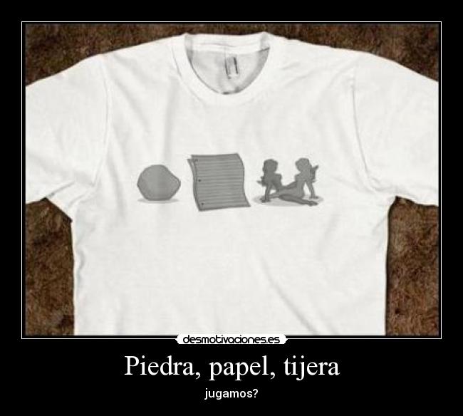 carteles piedra papel tijera desmotivaciones