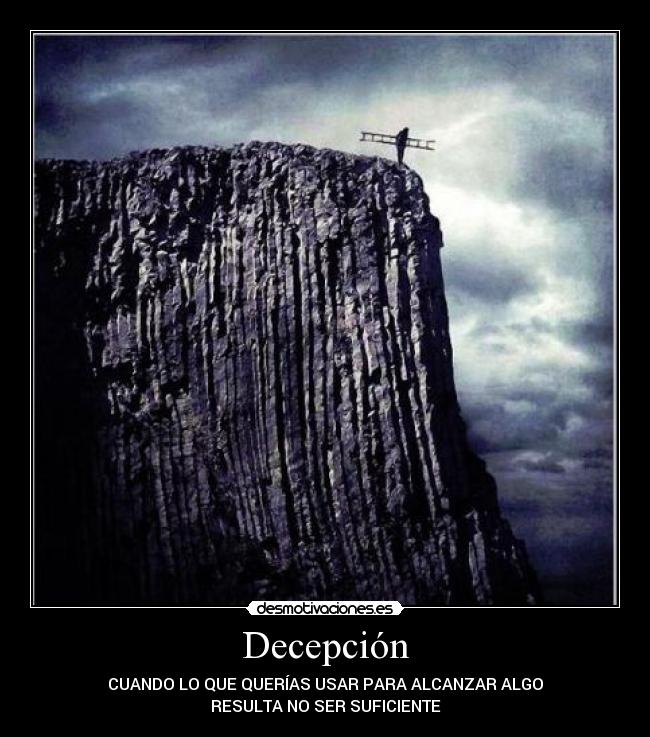 Decepción -