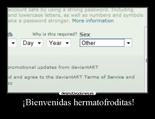 ¡Bienvenidas hermatofroditas! - 
