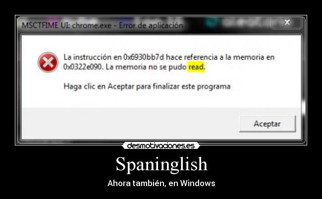 Spaninglish - 