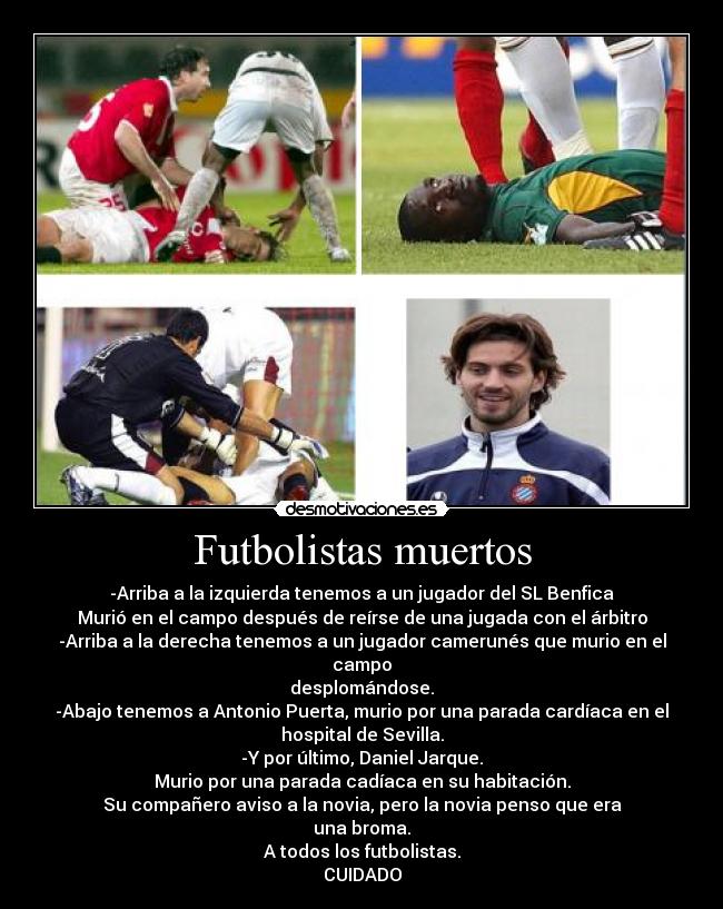 Futbolistas muertos - 