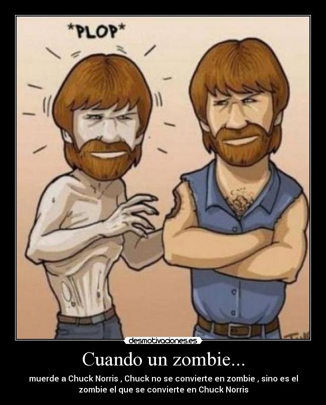 Cuando un zombie... -