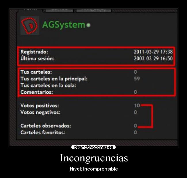 Incongruencias - Nivel: Incomprensible