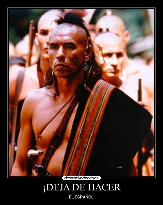 ¡DEJA DE HACER - 
