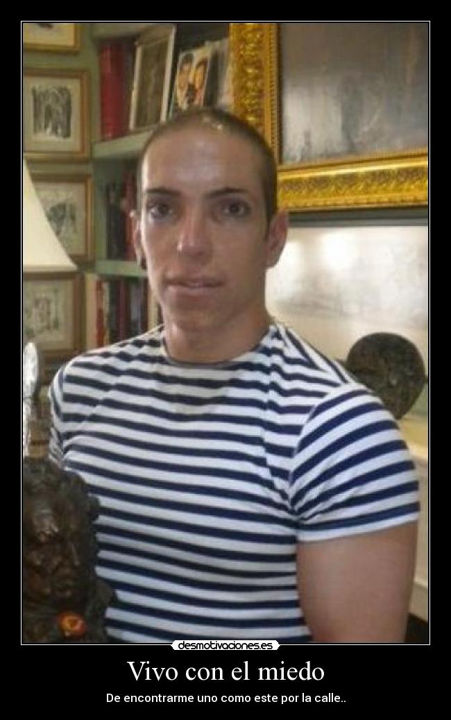 carteles miedo tengo miedo desmotivaciones