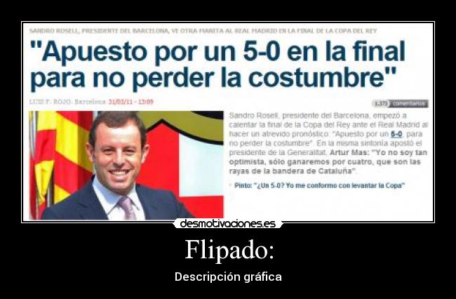 Flipado: - Descripción gráfica