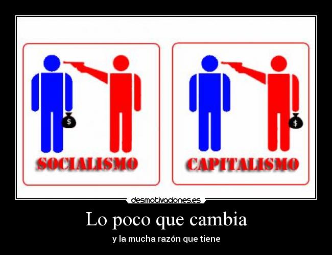 Lo poco que cambia - y la mucha razón que tiene