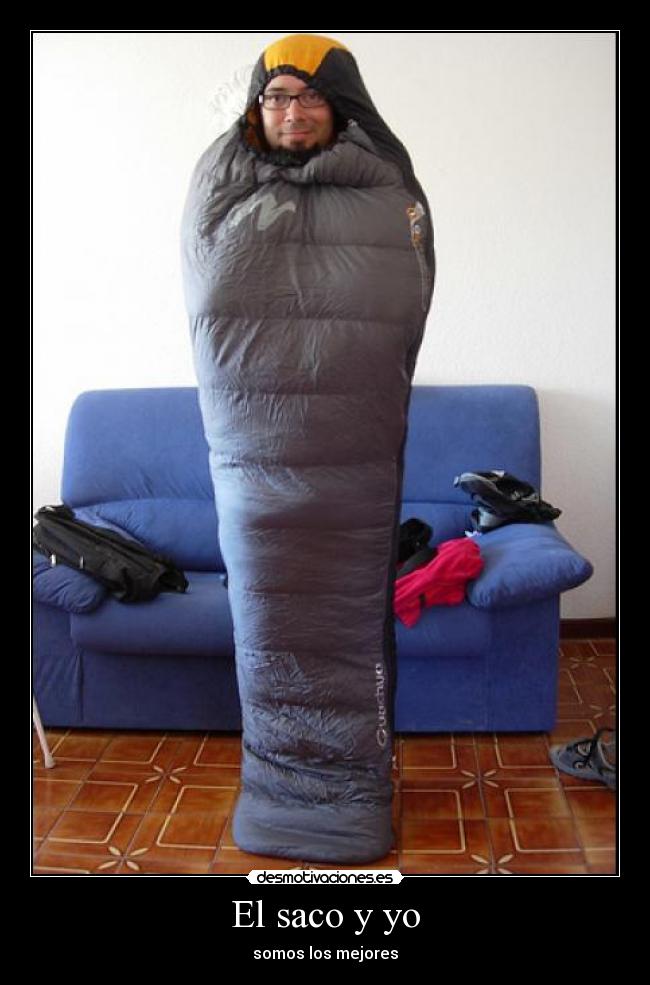 El saco y yo - somos los mejores