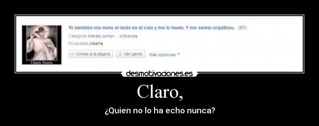 Claro, -