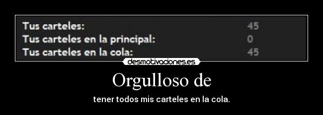 Orgulloso de - 