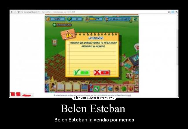 Belen Esteban  - Belen Esteban la vendio por menos