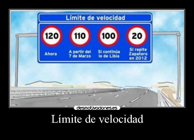 Límite de velocidad -