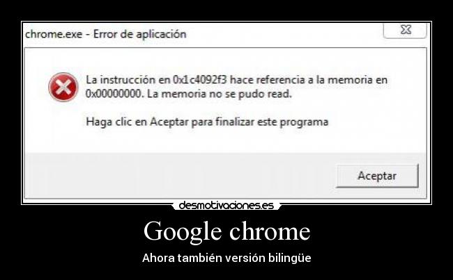 Google chrome -