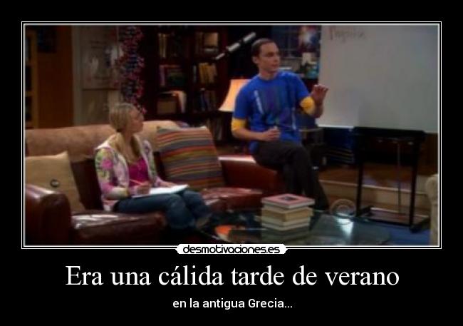 Era una cálida tarde de verano - 