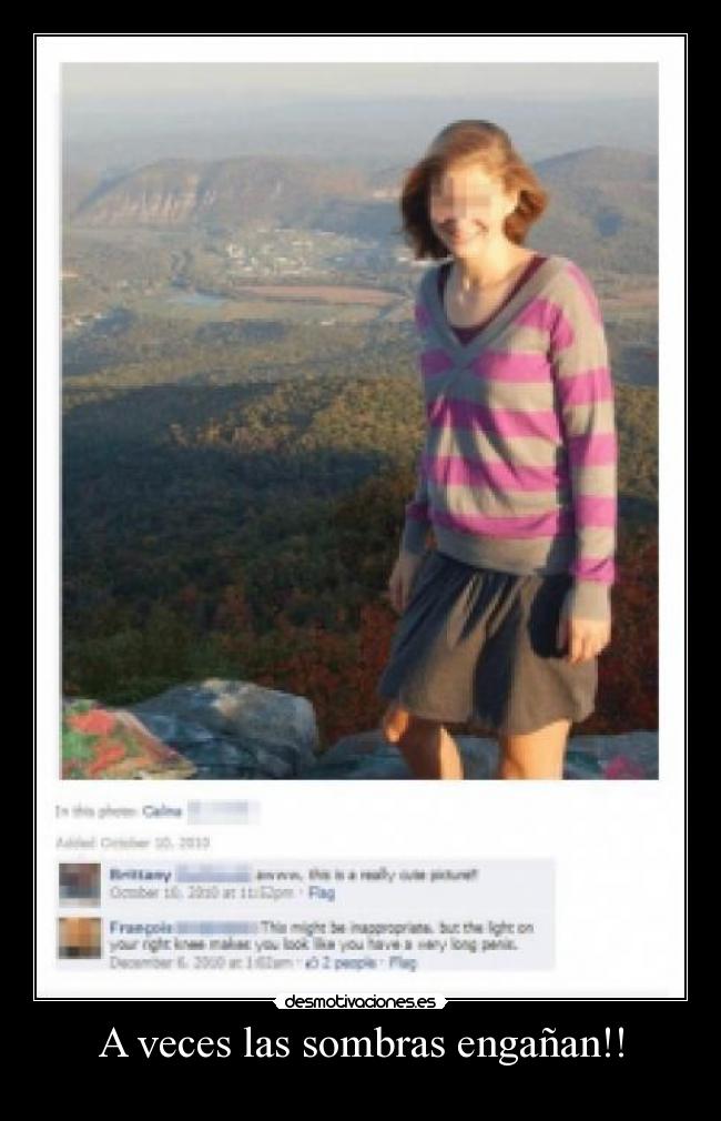 A veces las sombras engañan!! - 