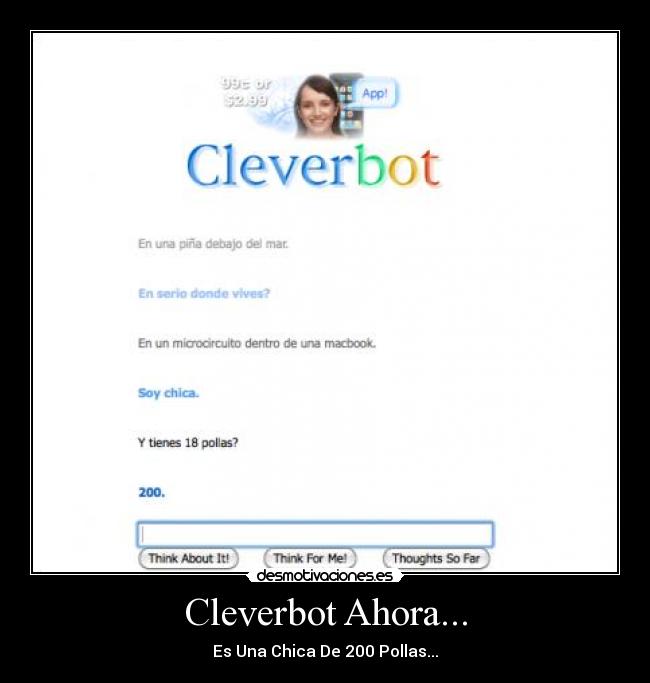 Cleverbot Ahora... -