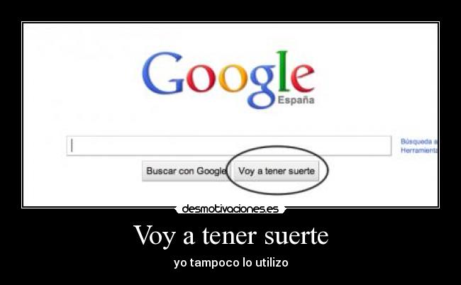 Voy a tener suerte - 