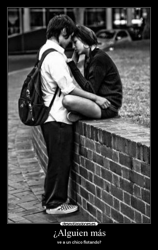 ¿Alguien más - ve a un chico flotando?