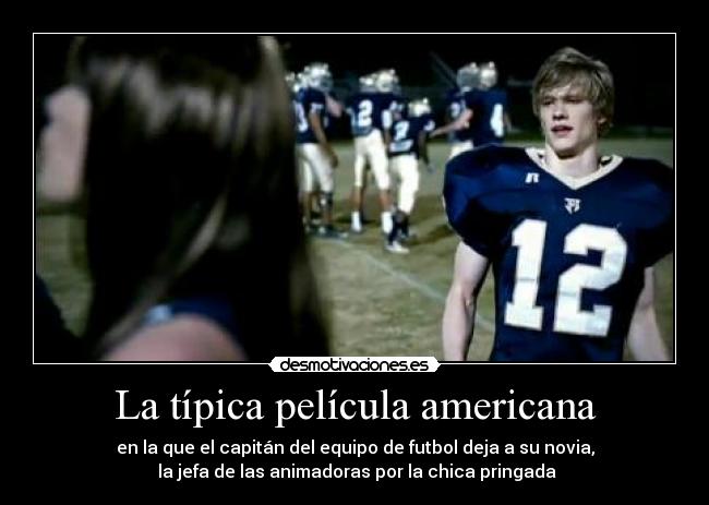 carteles tipica pelicula americana desmotivaciones