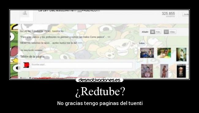 ¿Redtube? -