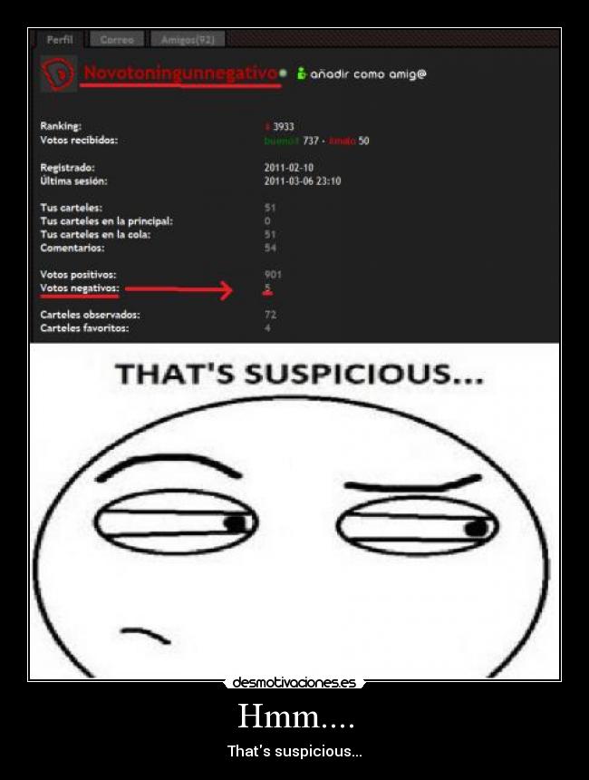 Hmm.... - Thats suspicious...