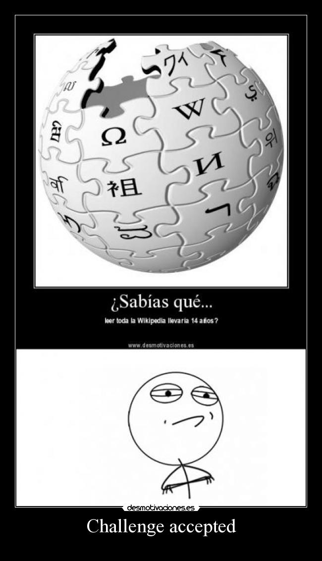 Challenge accepted -