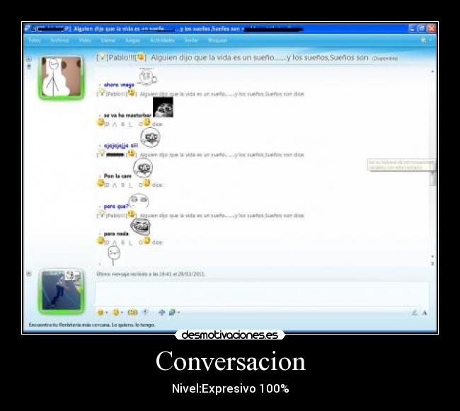 Conversacion -