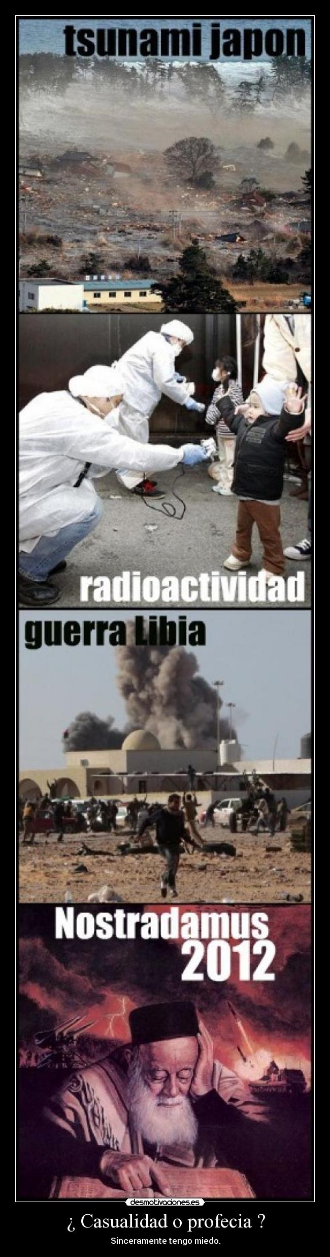 ¿ Casualidad o profecia ? - 