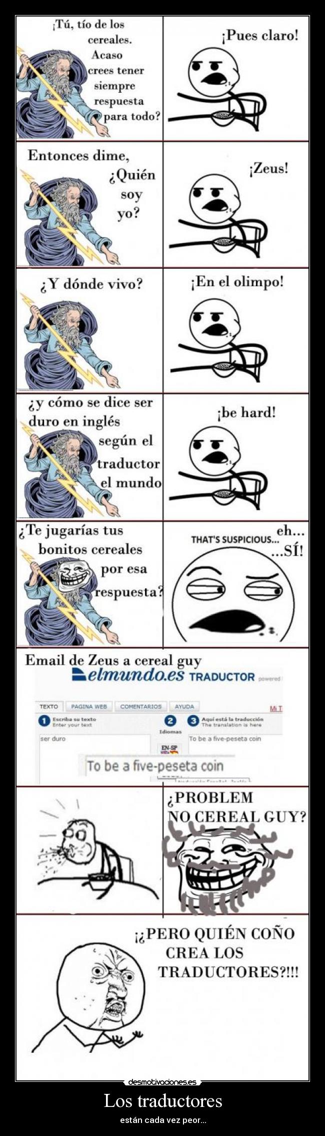 Los traductores - están cada vez peor...