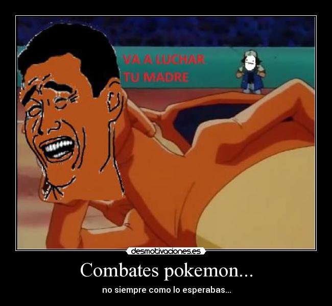 Combates pokemon... - no siempre como lo esperabas...
