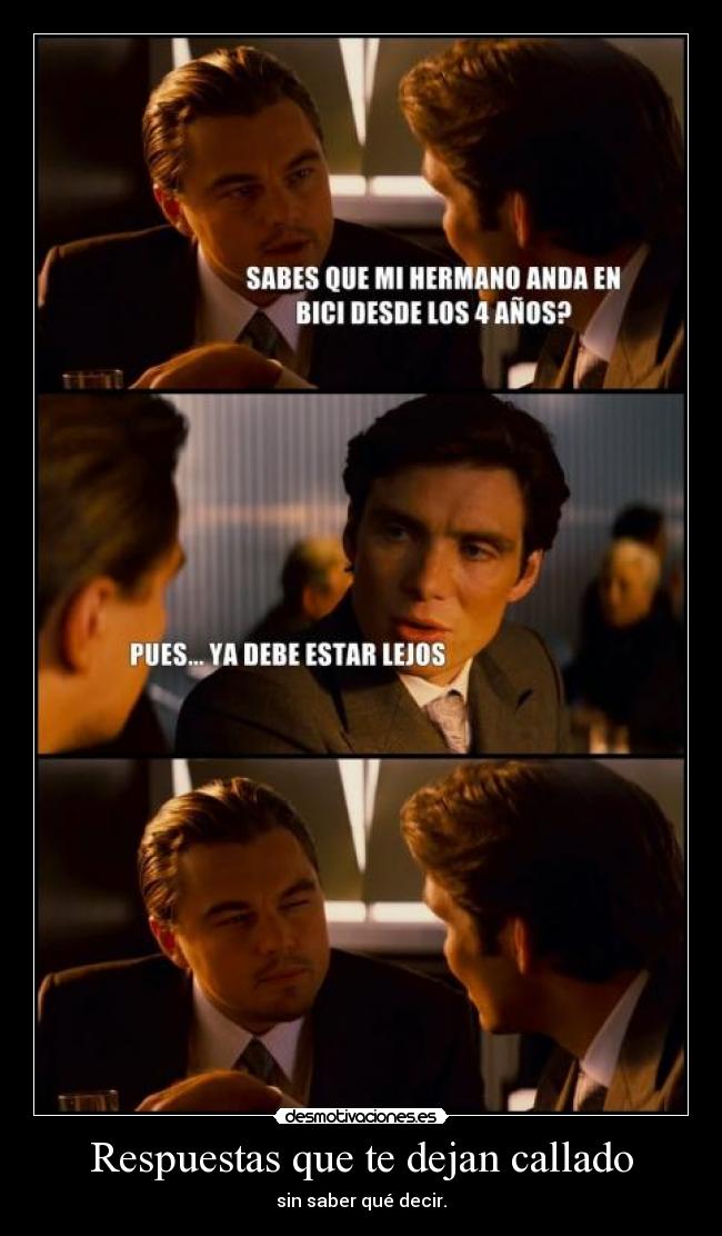 Respuestas que te dejan callado -