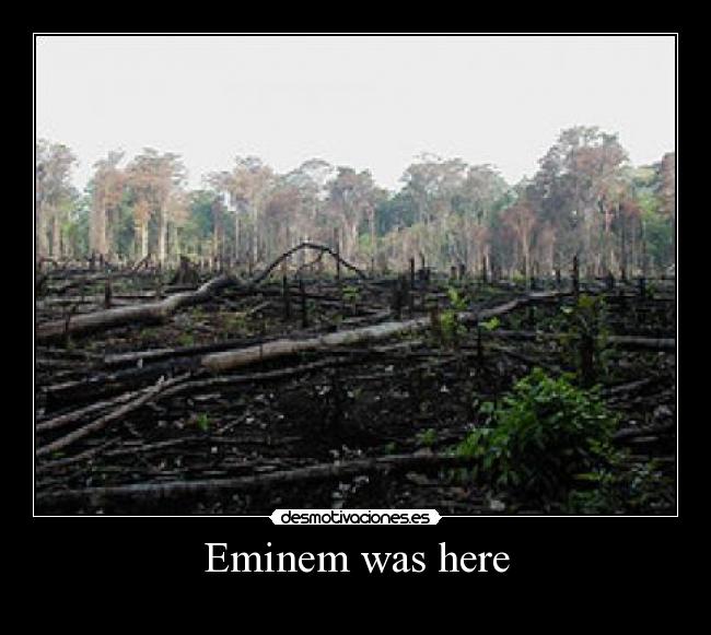 Eminem was here -
