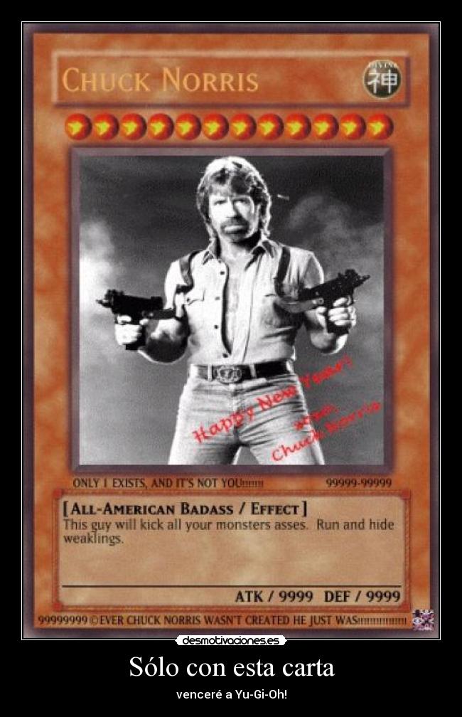 Sólo con esta carta - venceré a Yu-Gi-Oh!