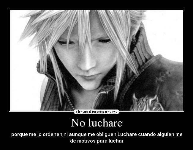 No luchare -