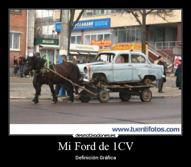 Mi Ford de 1CV - Definición Gráfica
