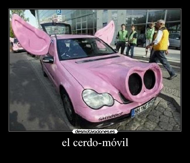 el cerdo-móvil - 